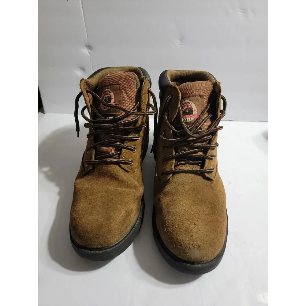 BRAHMA Men's Steel Toe Waterproof Leather Work Boots ASTM F2413-11 SIZE 11
